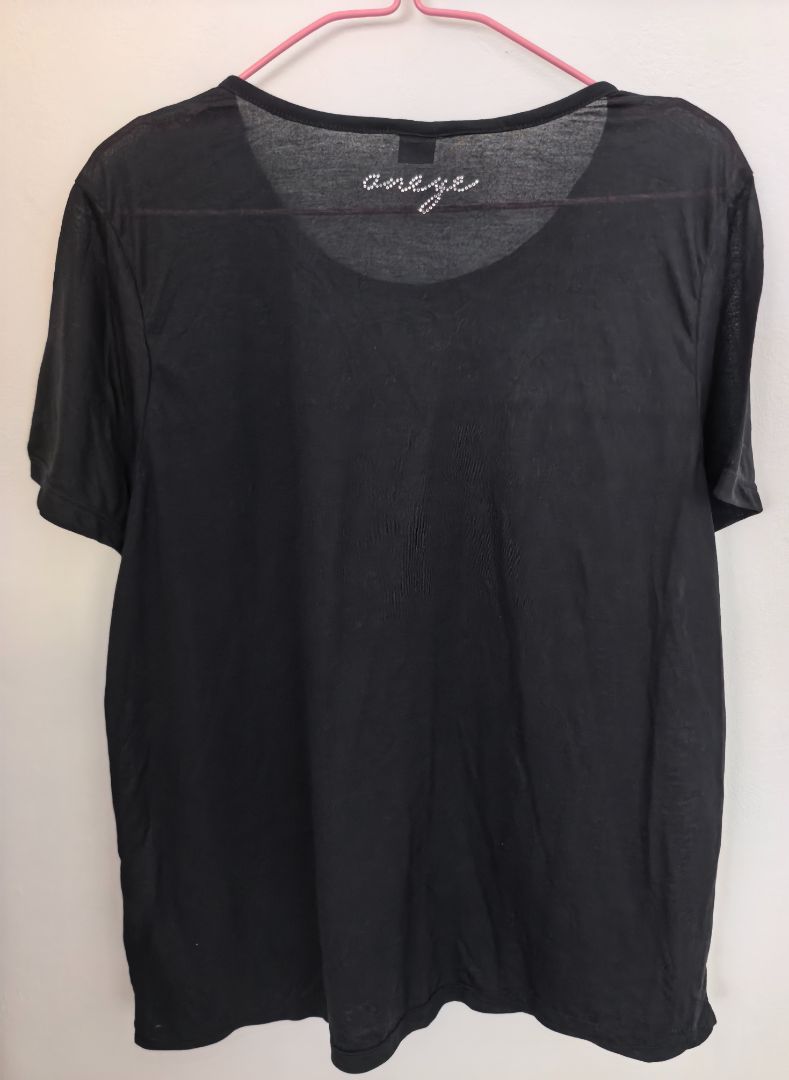Oneye Black T-Shirt Size M thumbnail 2