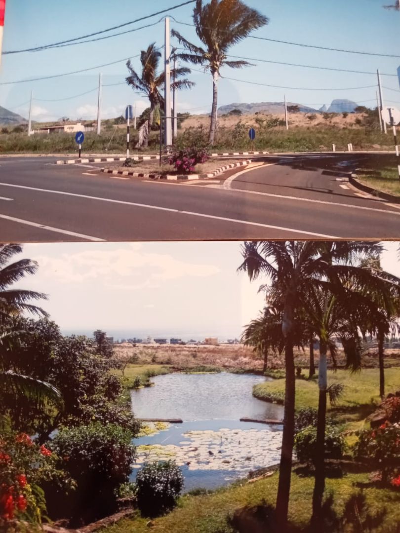 Land with sea view and lake access