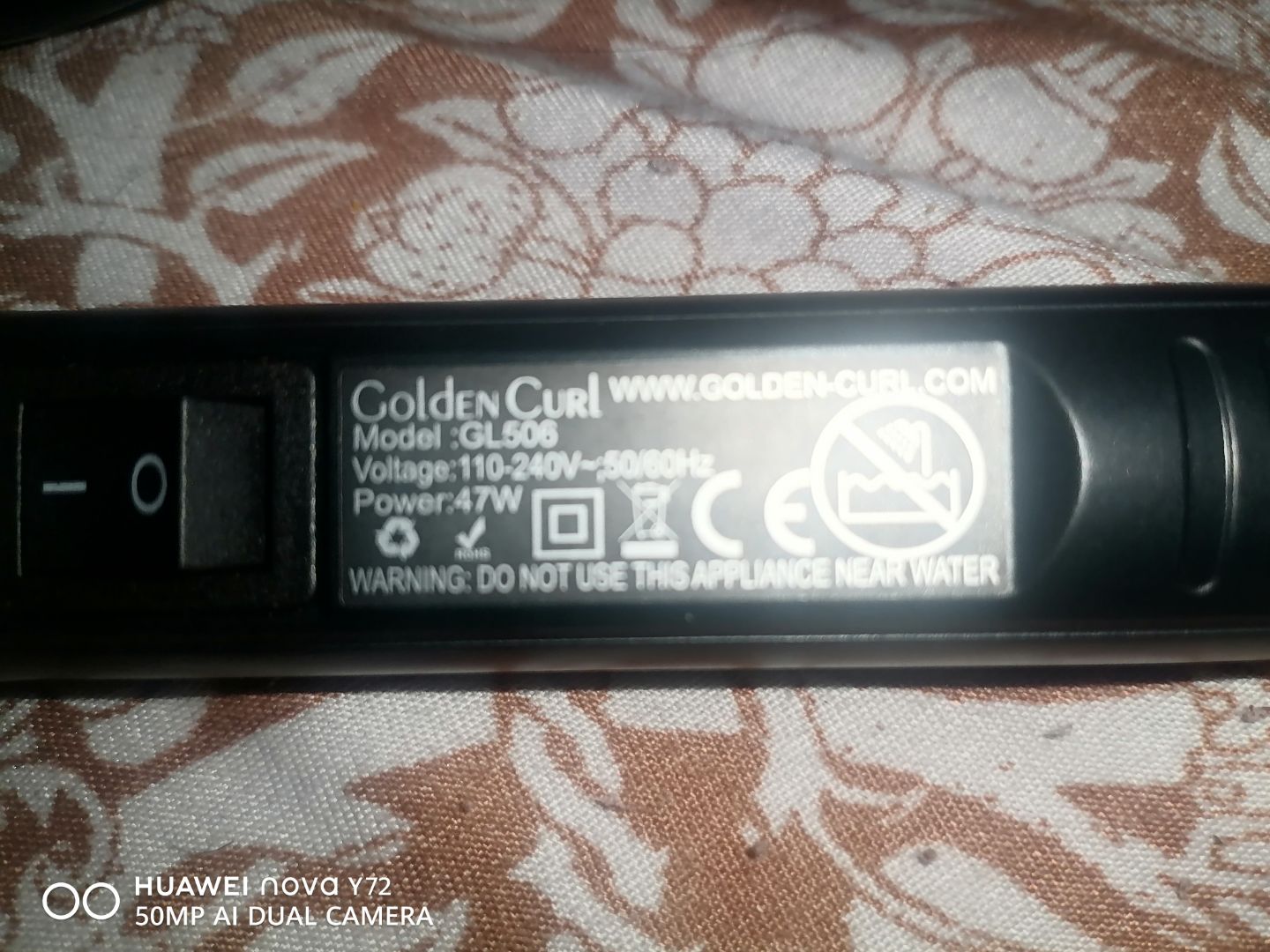 Golden Curl GL506 Hair Curling Wand thumbnail 2