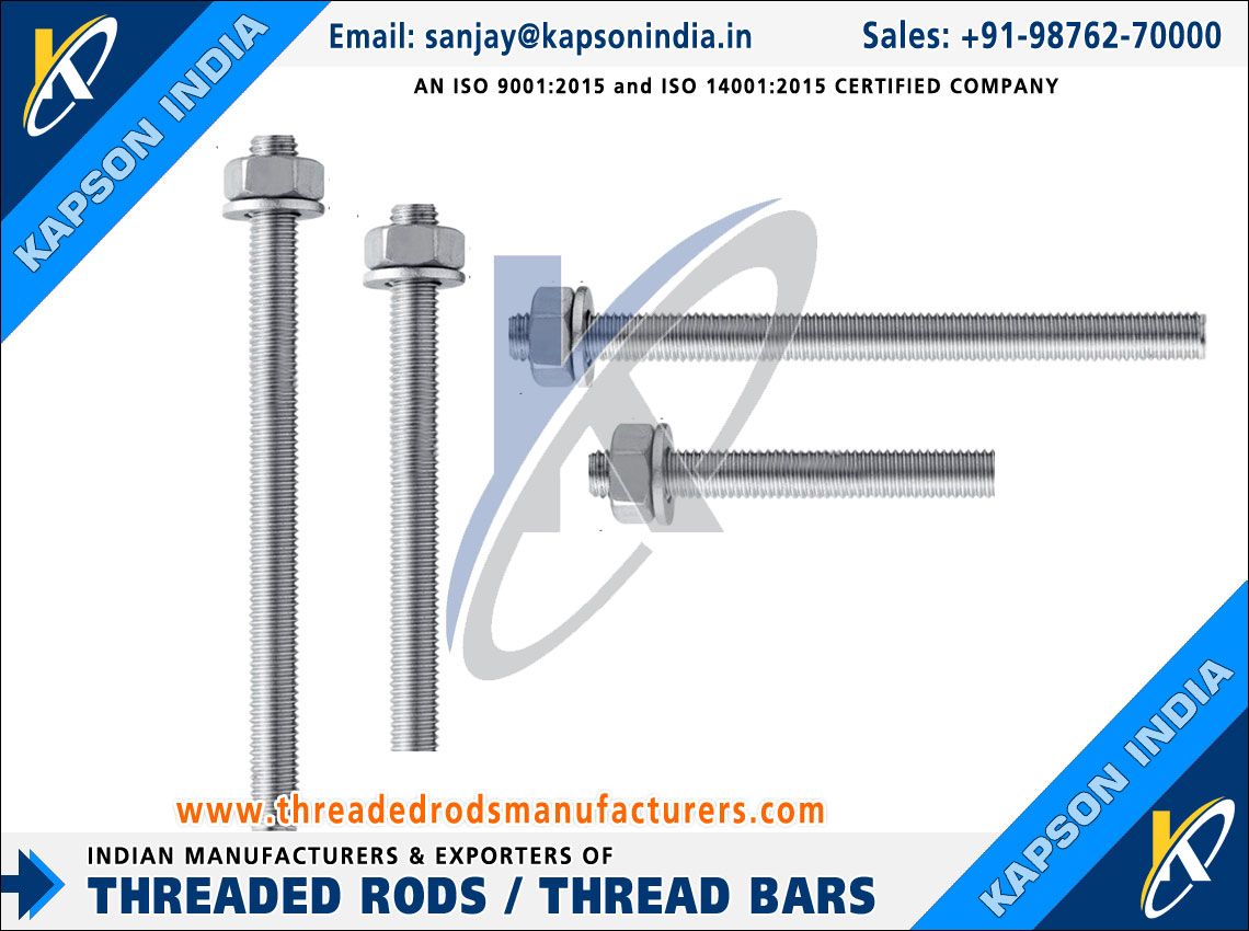 Kapson India Threaded Rods and Brackets Assortment