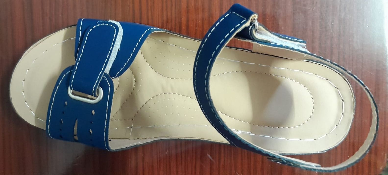 Women's Sea Blue Sandals Size 39 thumbnail 2