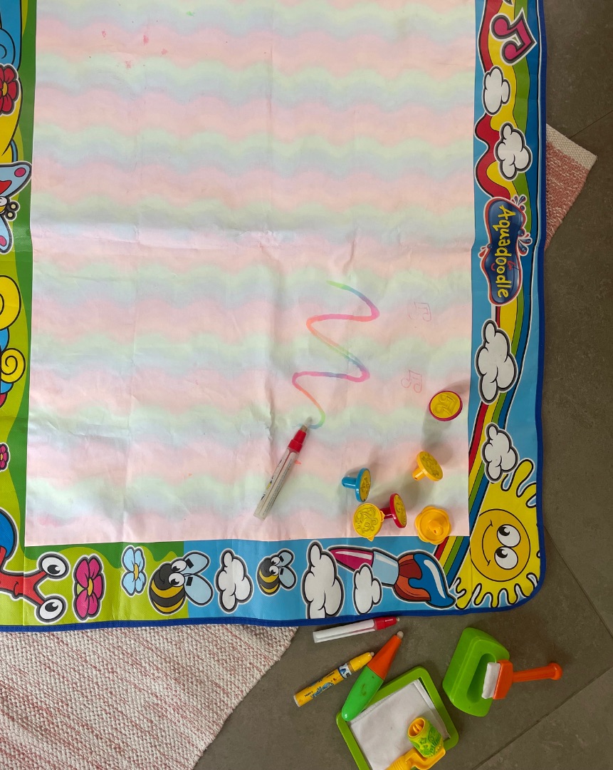 Aquadoodle Rainbow Water Drawing Mat thumbnail 2