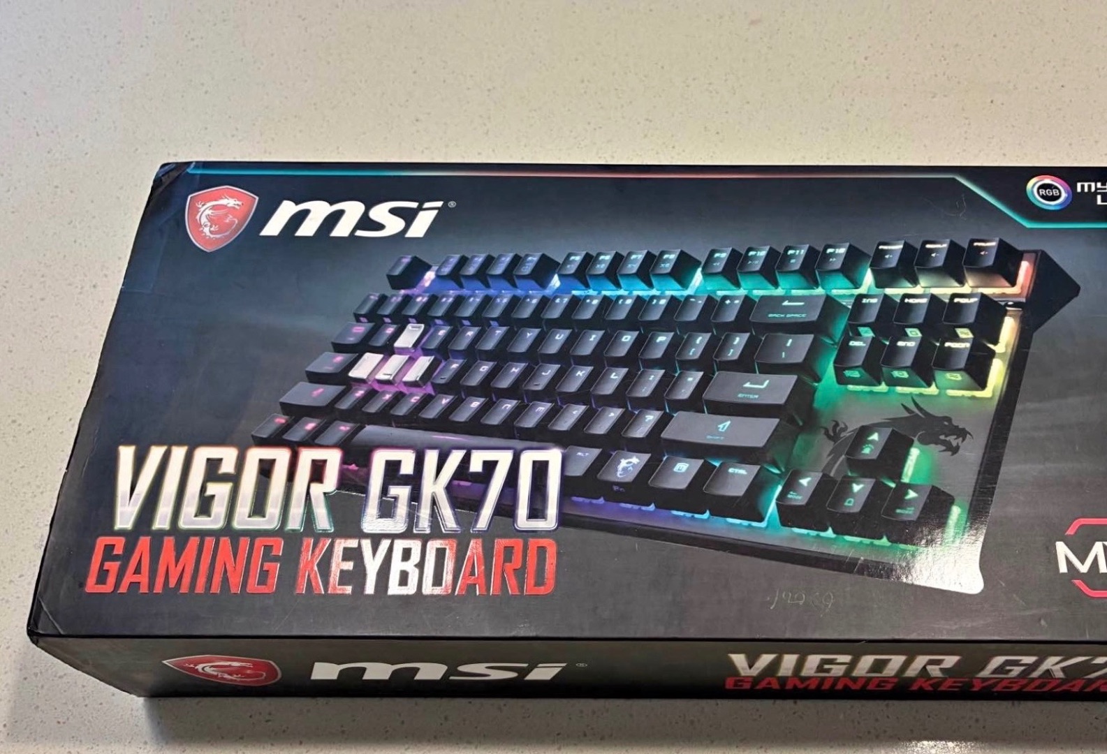MSI Vigor GK70 Gaming Keyboard - Image 1 of 5