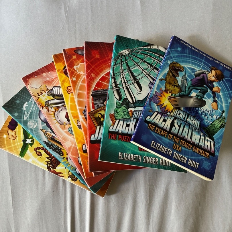 Secret Agent Jack Stalwart - 7 Book Collection by Elizabeth Singer Hunt