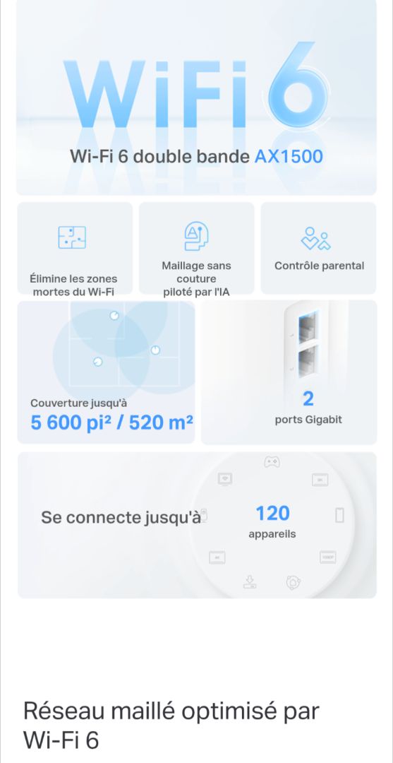 TP-Link Deco X10 AX1500 Wi-Fi 6 Mesh System (4 Units) thumbnail 5