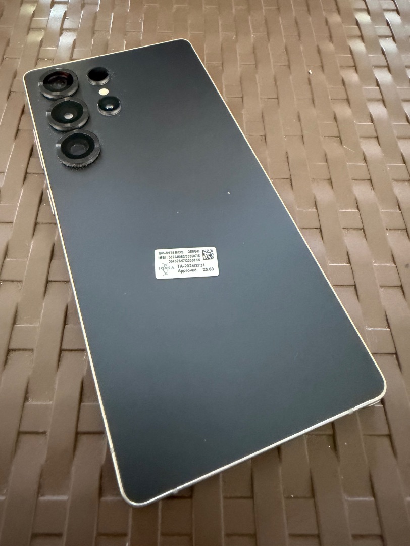 Samsung Galaxy S25 Ultra 256GB Black thumbnail 2