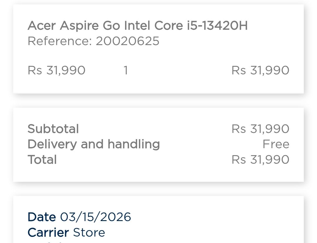 Acer Aspire Go 15 Intel Core i5 Silver thumbnail 6