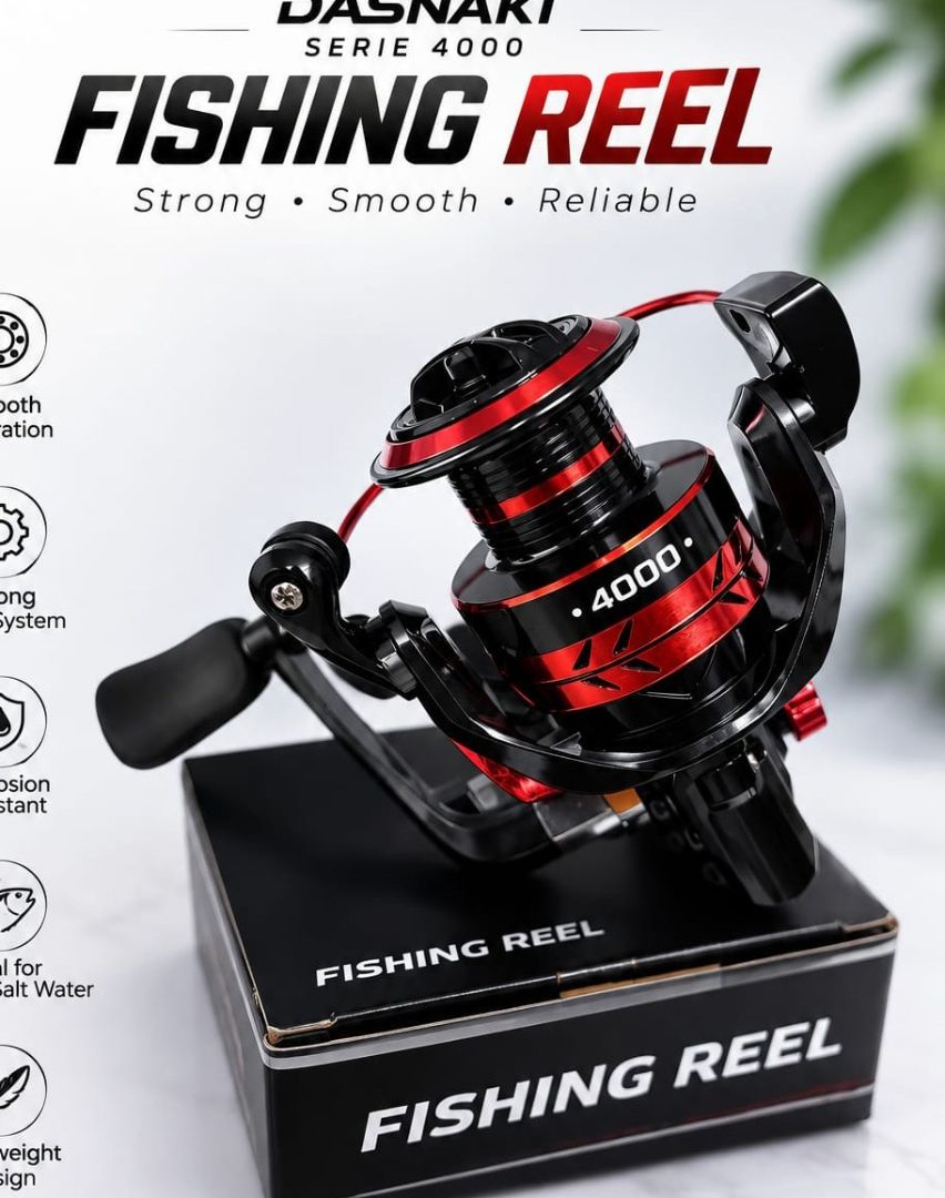 Seasir Tinghe 2500 Spinning Fishing Reel thumbnail 3