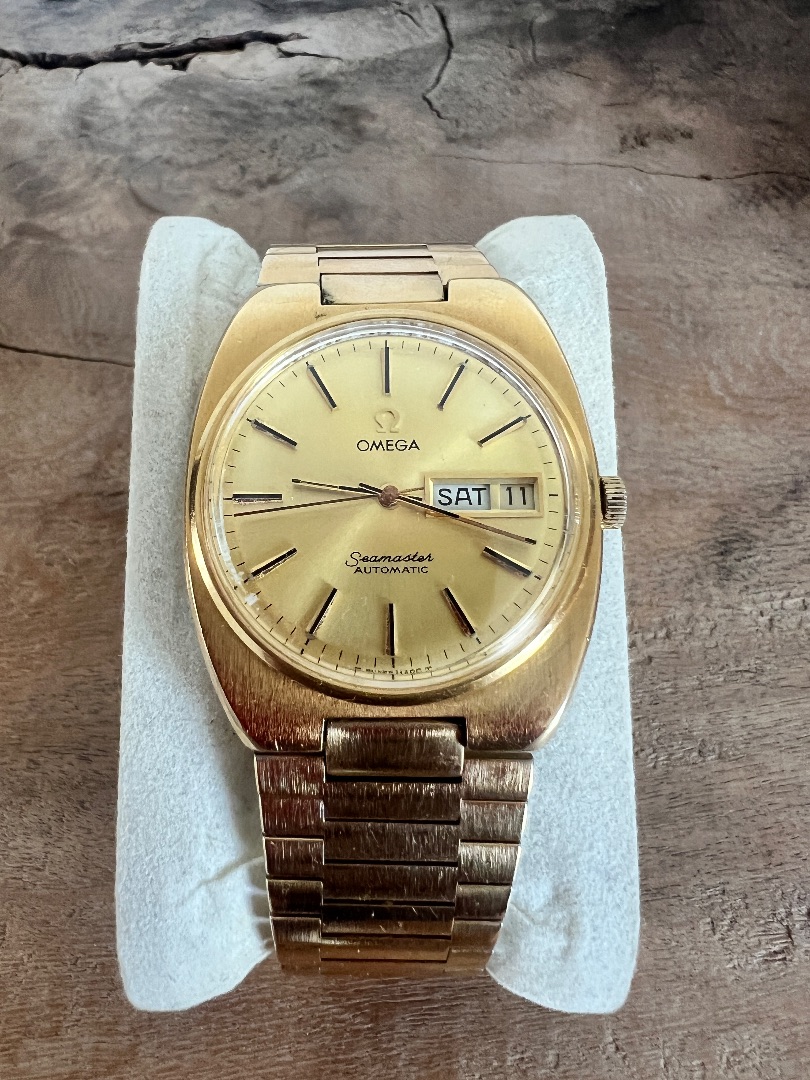 Omega Seamaster Automatic Gold Men's Watch thumbnail 2