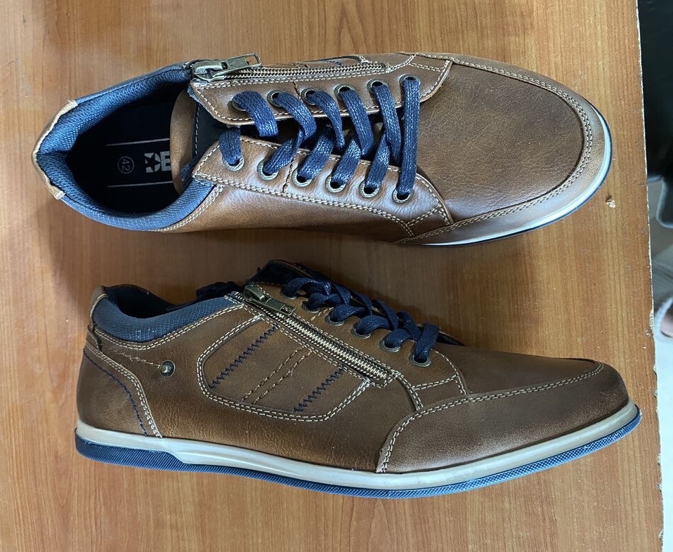 Men Brown Casual Shoes Size 42 thumbnail 2