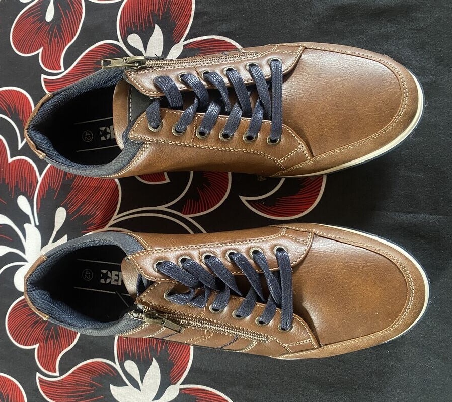 Men Brown Casual Shoes Size 42 thumbnail 3