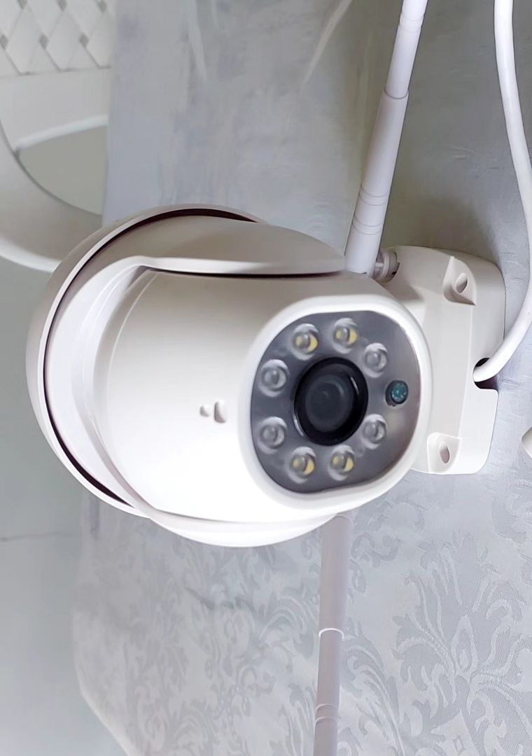 Smart Home WiFi Security Camera White - Image 1 of 10