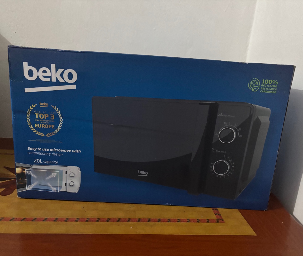 Beko 20L Microwave Oven Black - Image 1 of 1