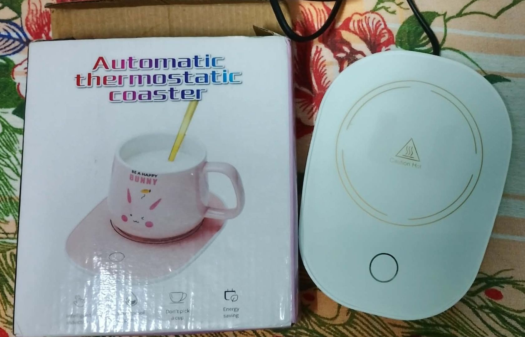 Automatic Thermostatic Coaster White - Image 1 of 1