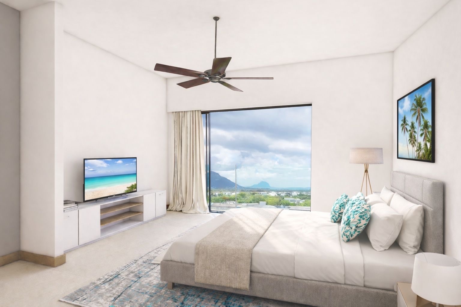1-bedroom apartment with shared pool thumbnail 2