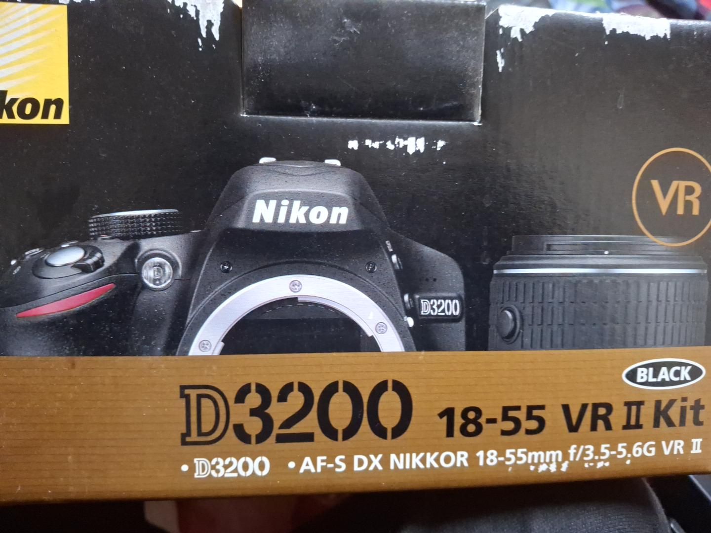 Nikon D3200 18-55mm VR II Kit Black thumbnail 3