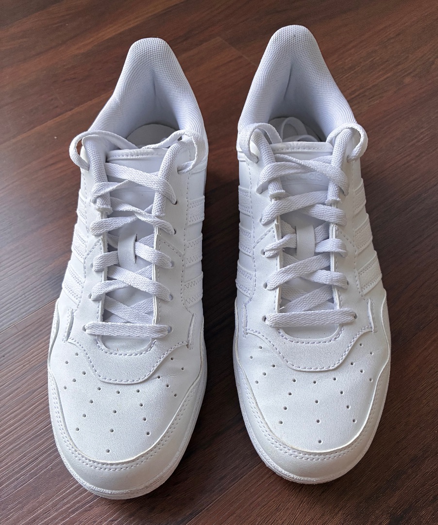 Adidas White Shoes Size 8.5 UK - Image 1 of 1