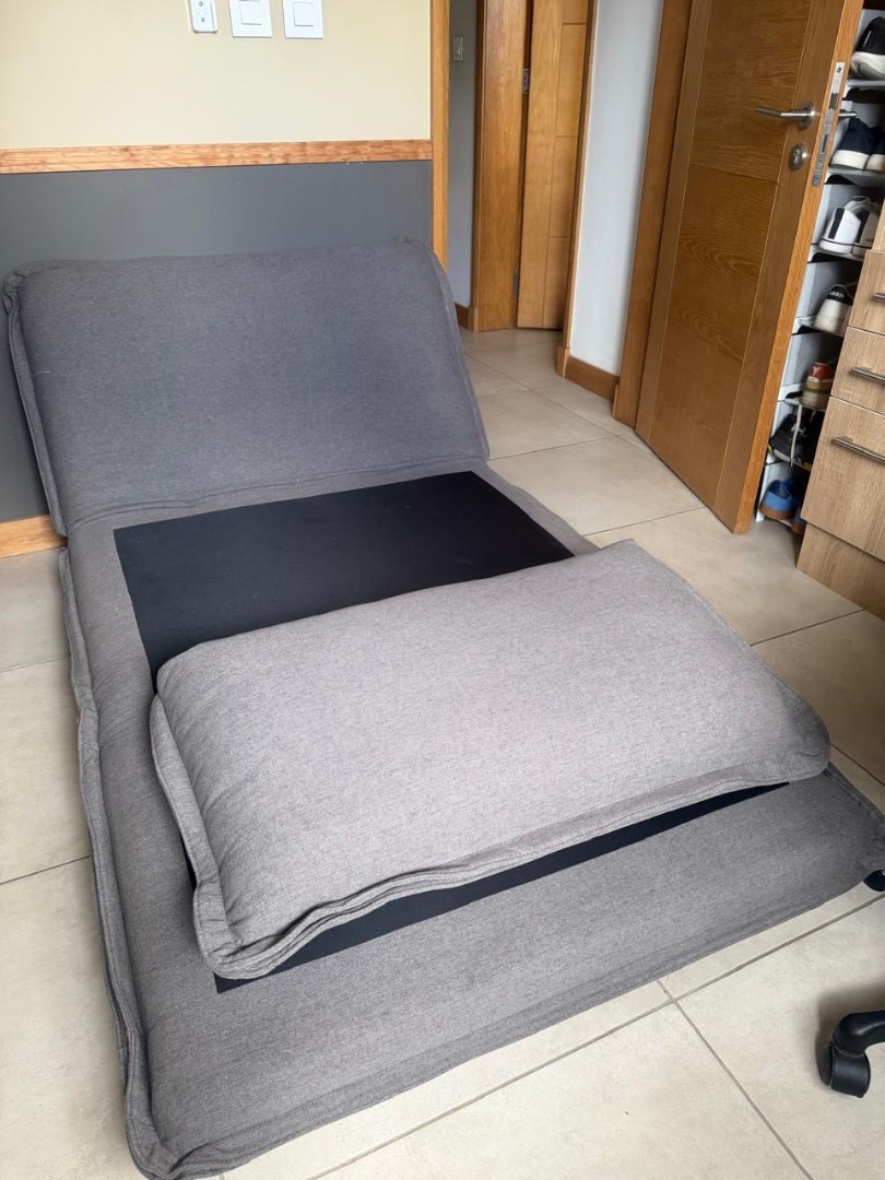 Miski 2 Seater Sofa Bed Grey 105 cm thumbnail 5