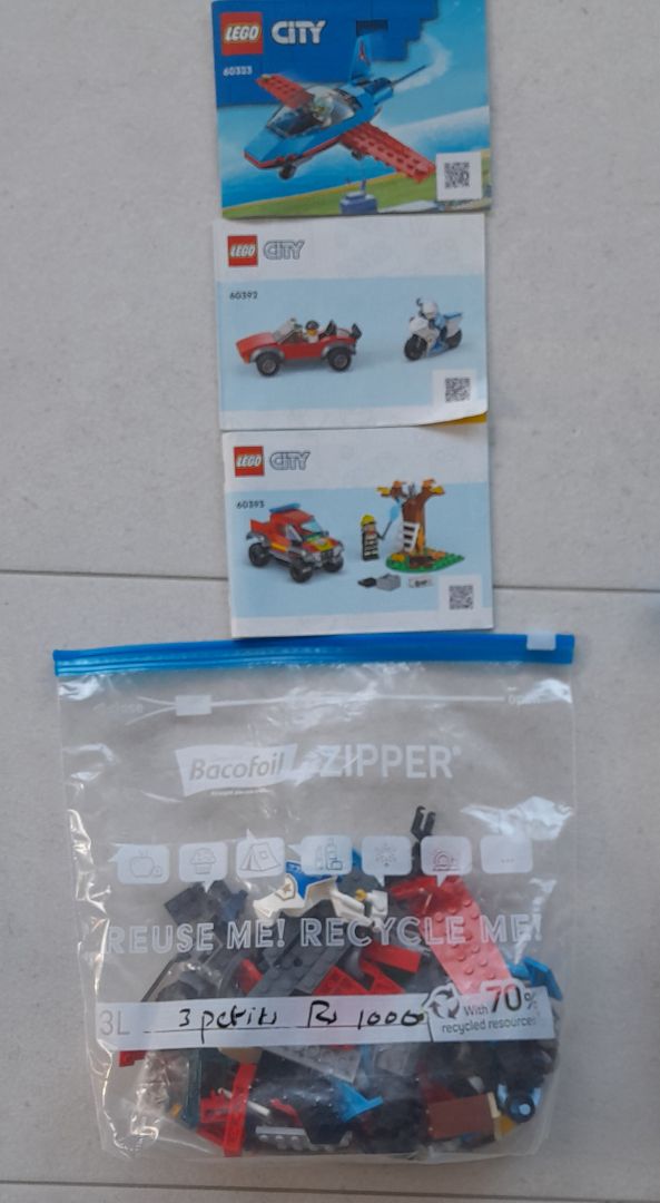 LEGO City 60335 60392 60393 3 Sets Bulk Bricks