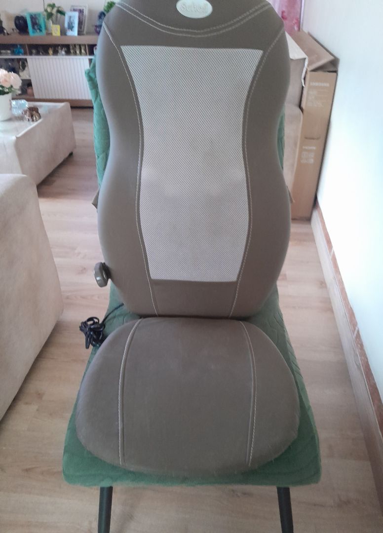 Scholl Massage Seat Cushion Brown thumbnail 2