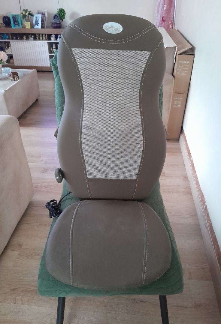 Scholl Massage Seat Cushion Brown thumbnail 4