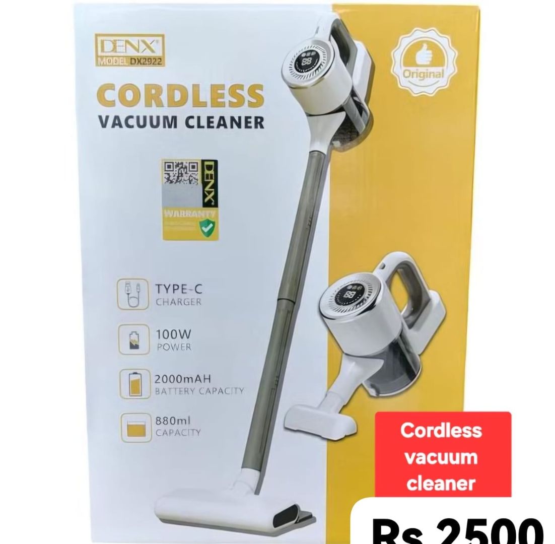 DENX DX2922 Cordless Vacuum Cleaner White