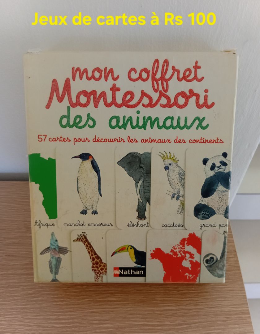 Nathan Mon Coffret Montessori des Animaux