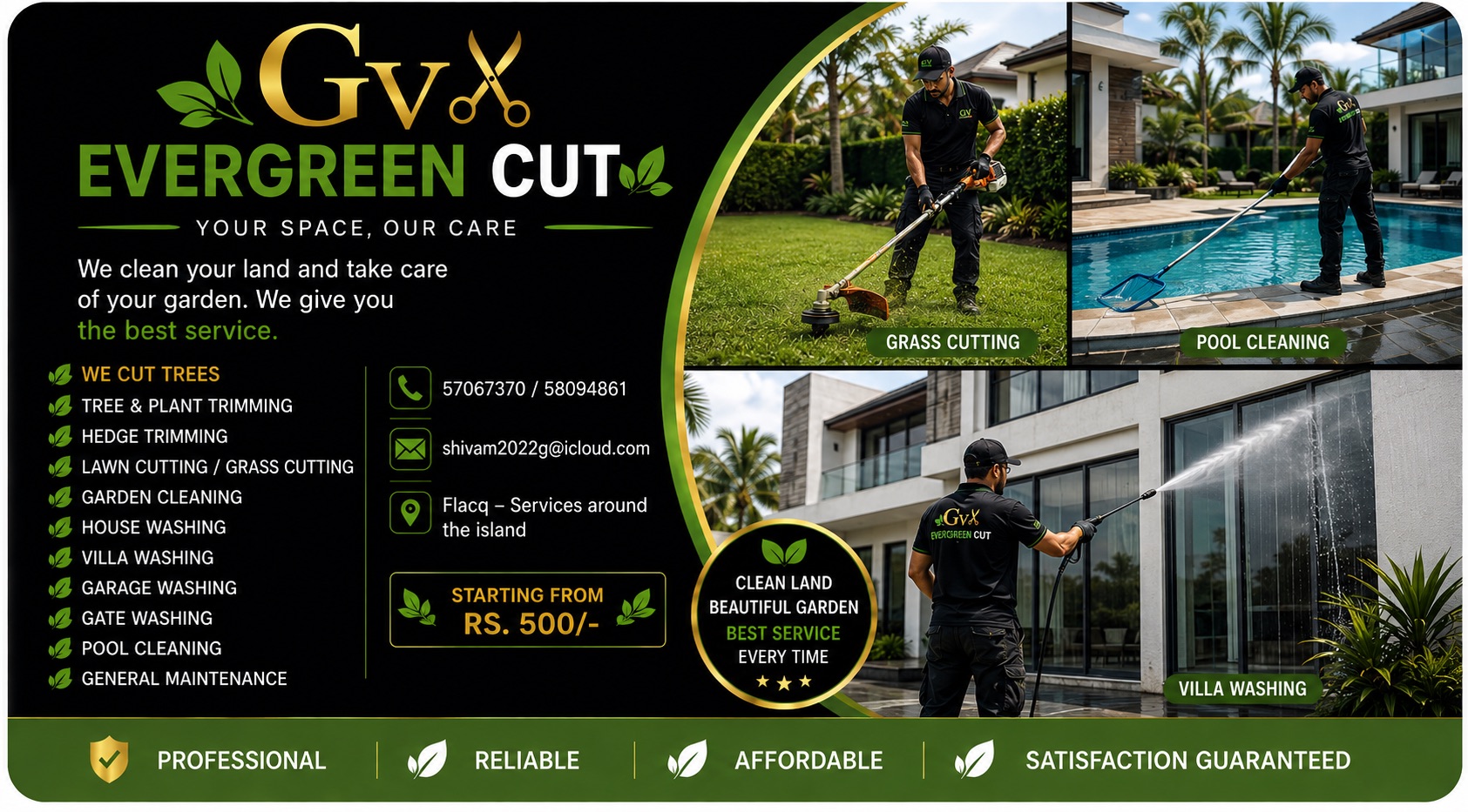 EverGreen Cut Outdoor & Cleaning Services