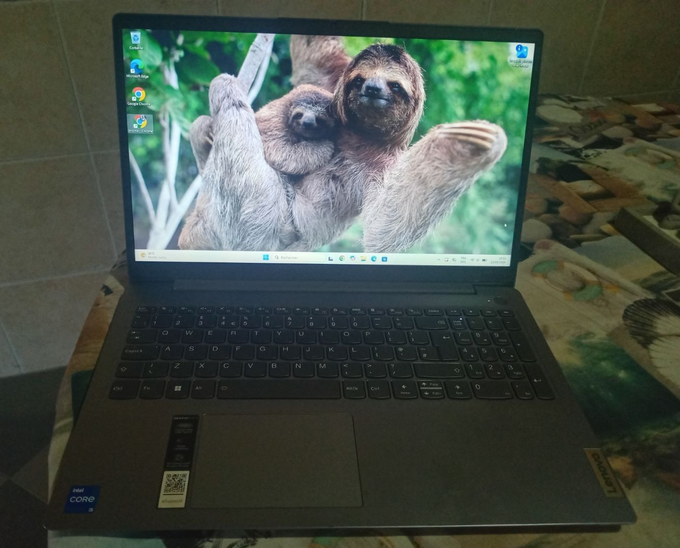 Lenovo IdeaPad Intel Core i5 Laptop Grey thumbnail 2