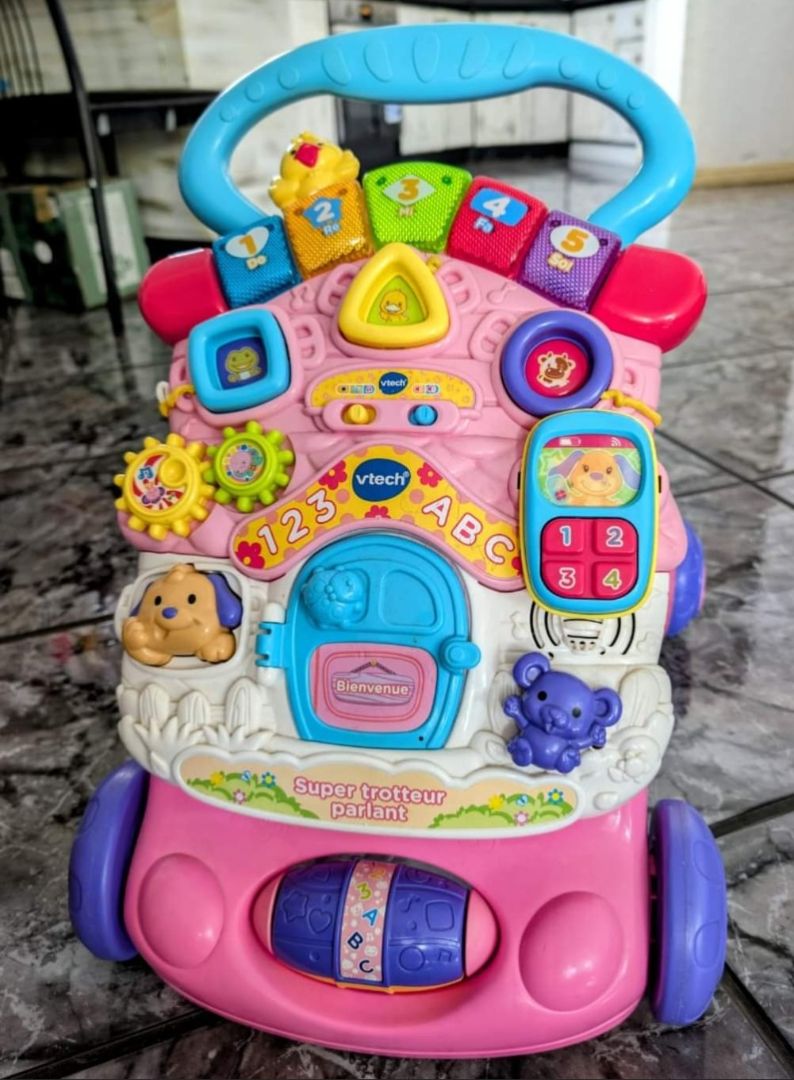 VTech Baby Walker Pink - Image 1 of 3
