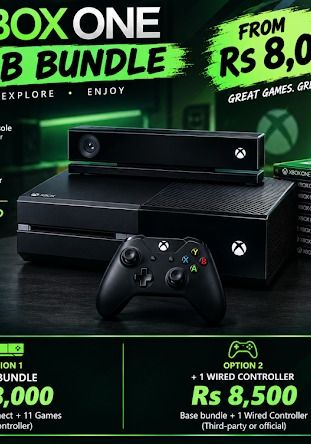 Microsoft Xbox One 500GB Bundle Black