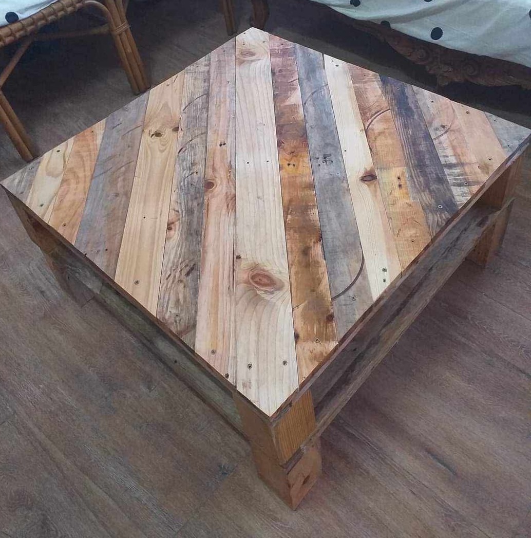 Handmade Wooden Pallet Coffee Table