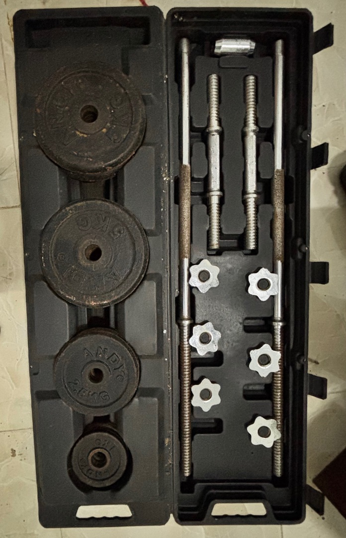 Jetstream Weight Bench and Andy 50KG Weights Set thumbnail 4