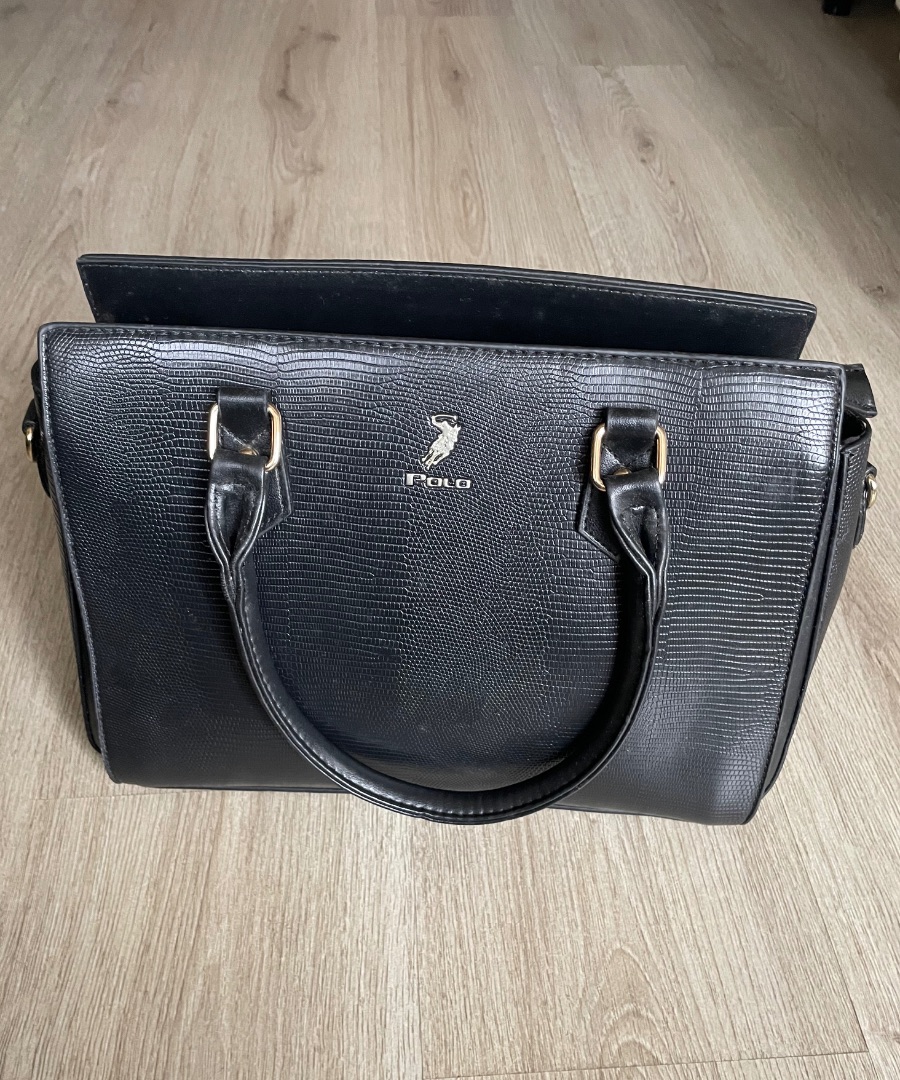Polo Black Handbag for Women
