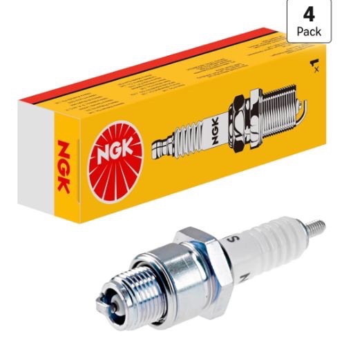 NGK 5126 B8HS-10 Spark Plug 4 Pack - Image 1 of 1