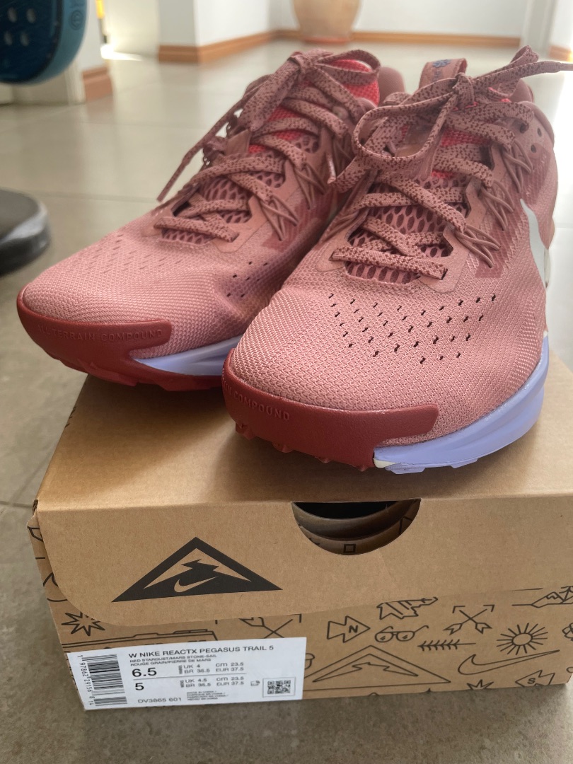 Nike Pegasus Trail 37.5 Women's Pink Trail Running Shoes thumbnail 3
