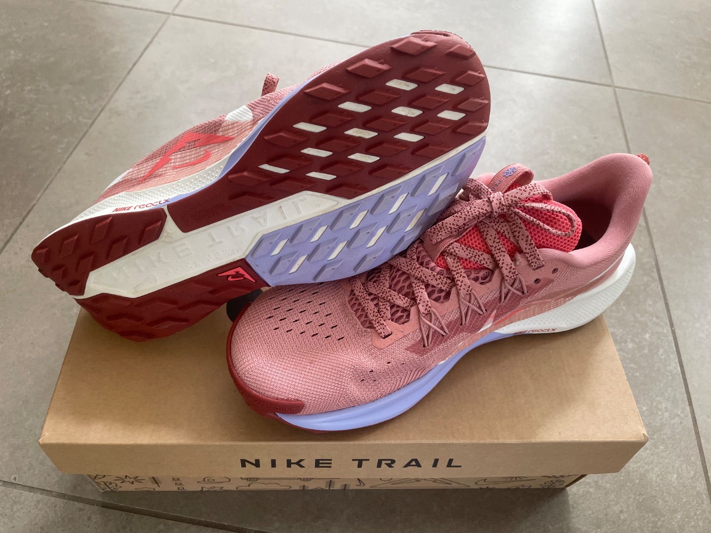 Nike Pegasus Trail 37.5 Women's Pink Trail Running Shoes thumbnail 4
