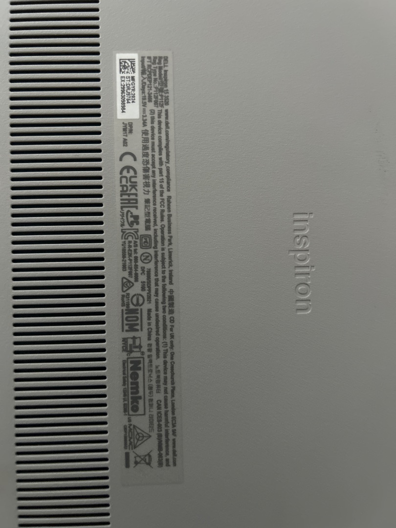 Dell Inspiron 15 Silver Laptop thumbnail 8