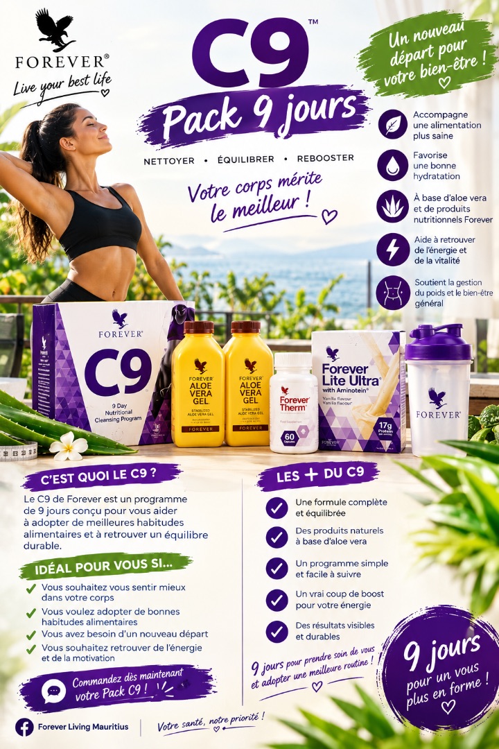 Forever Living C9 Pack 9 Days