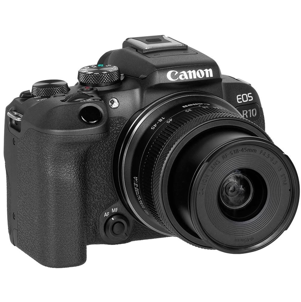Canon EOS R10 Camera Bundle with 18-45mm and 50mm Lenses thumbnail 2