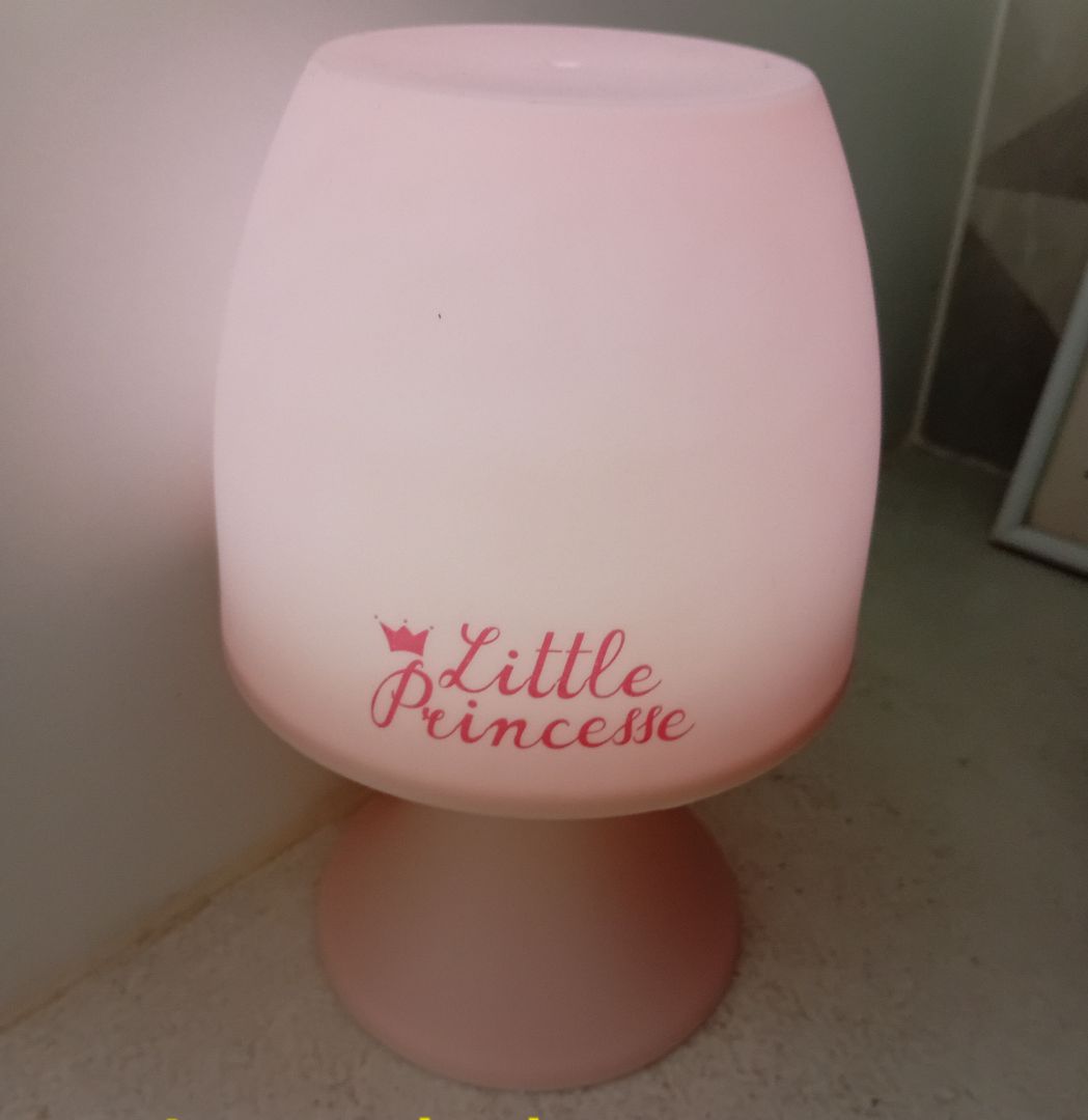 Little Princesse Pink Bedside Lamp
