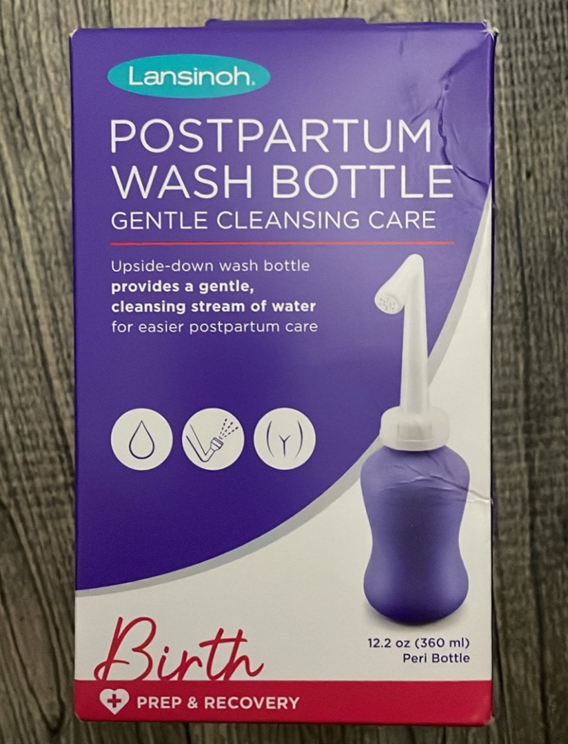 Lansinoh Postpartum Wash Bottle Purple