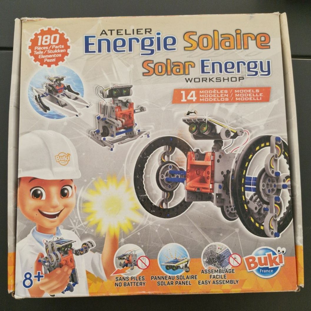 Buki Atelier Energie Solaire 180 pieces 14 models