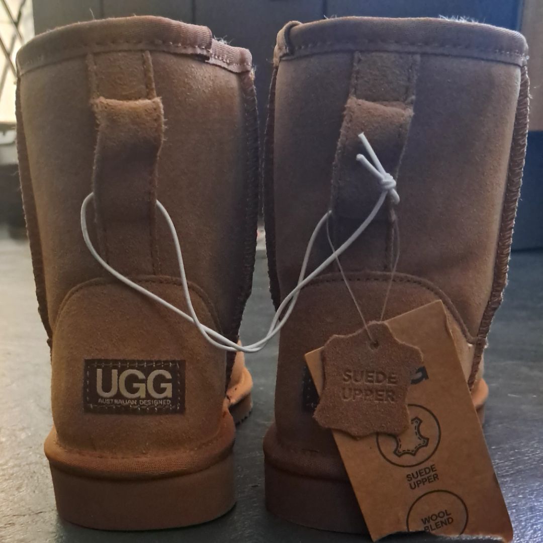 UGG Australian Designed Suede Boots Brown - Image 1 of 3