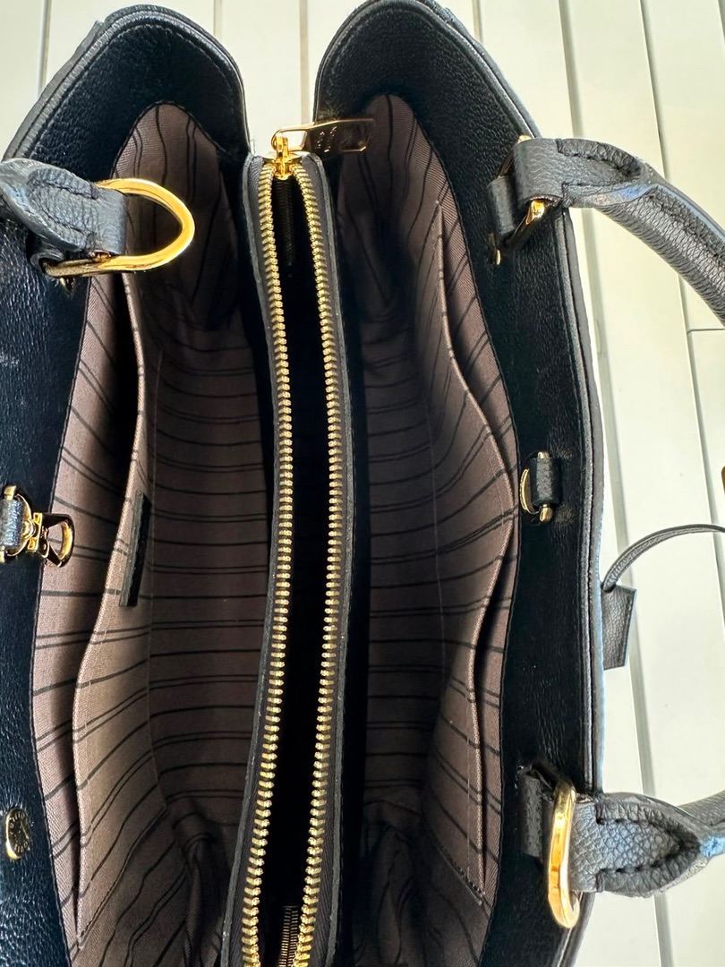 Louis Vuitton Monogram Empreinte Black Leather Handbag thumbnail 2