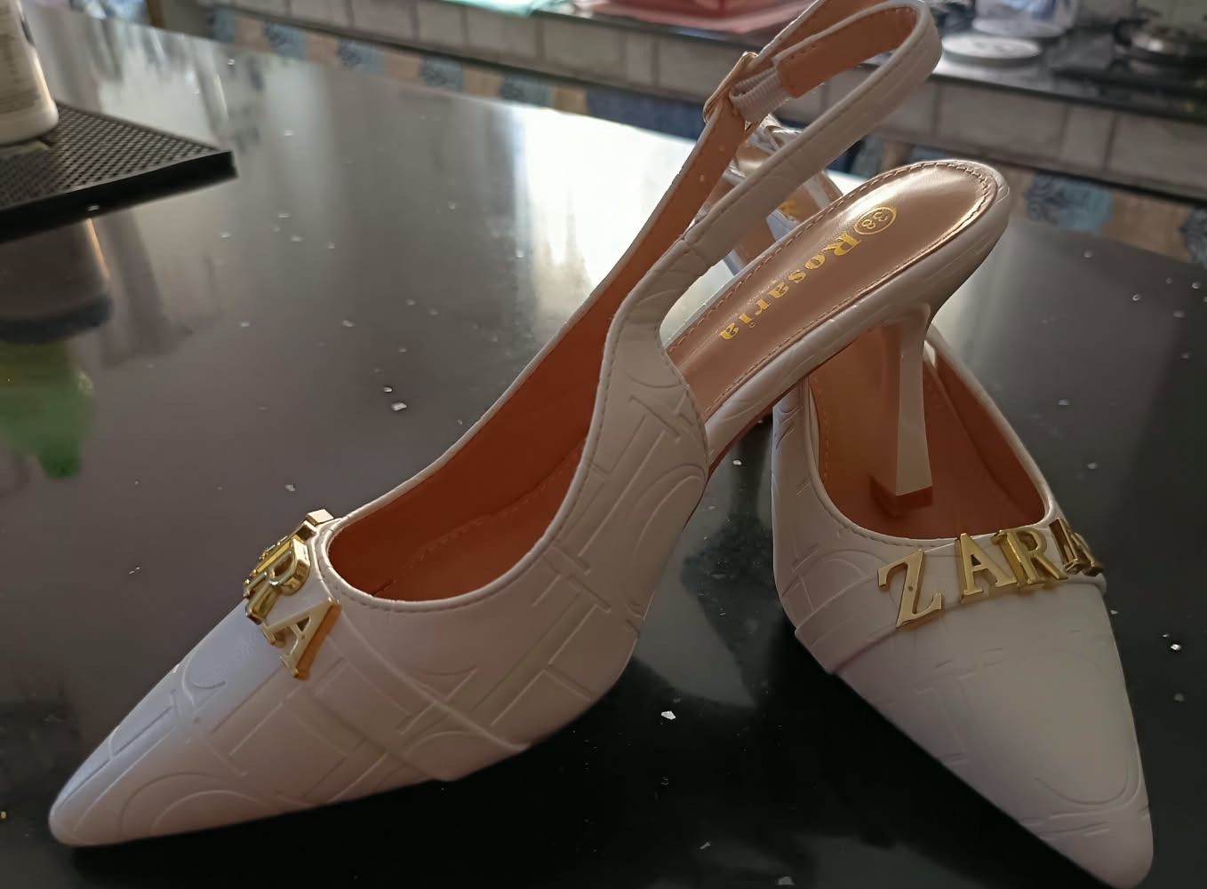 Rosaria Zara Heels Brown Size 39 thumbnail 2