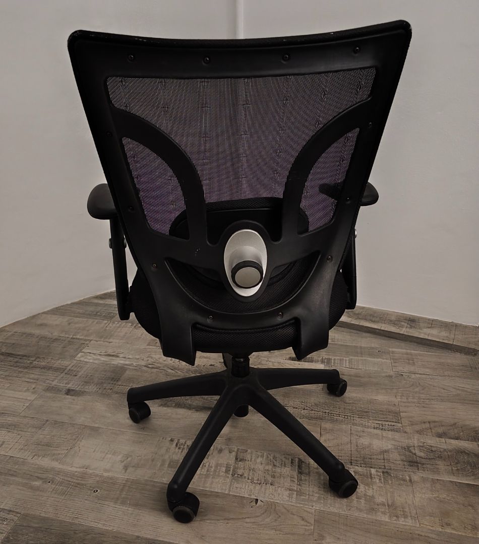 Ergonomic Office Chair Black Mesh thumbnail 2