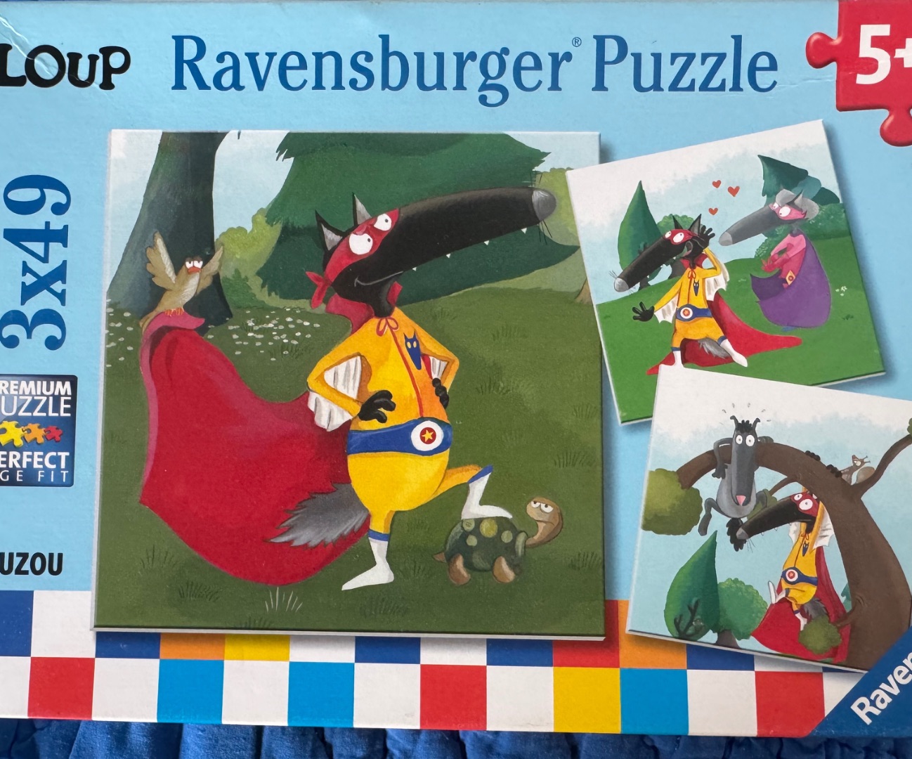 Ravensburger Loup 3x49 Puzzle