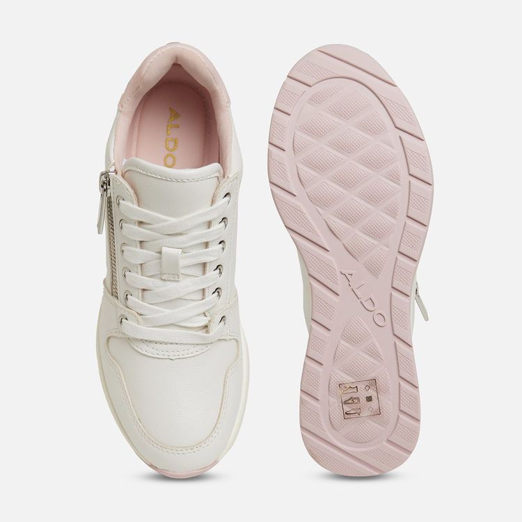 ALDO Adwiwiah White Pink Sneakers Size 41 thumbnail 3