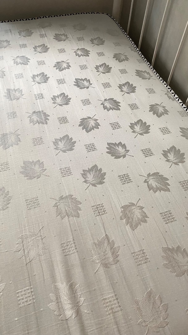 White Metal Bed and Mattress thumbnail 3